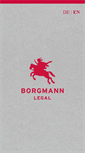 Mobile Screenshot of borgmannlegal.com